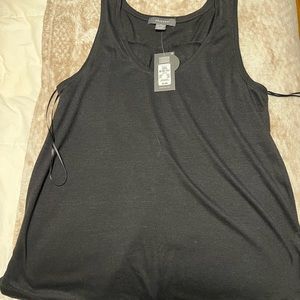 Black blouse tank